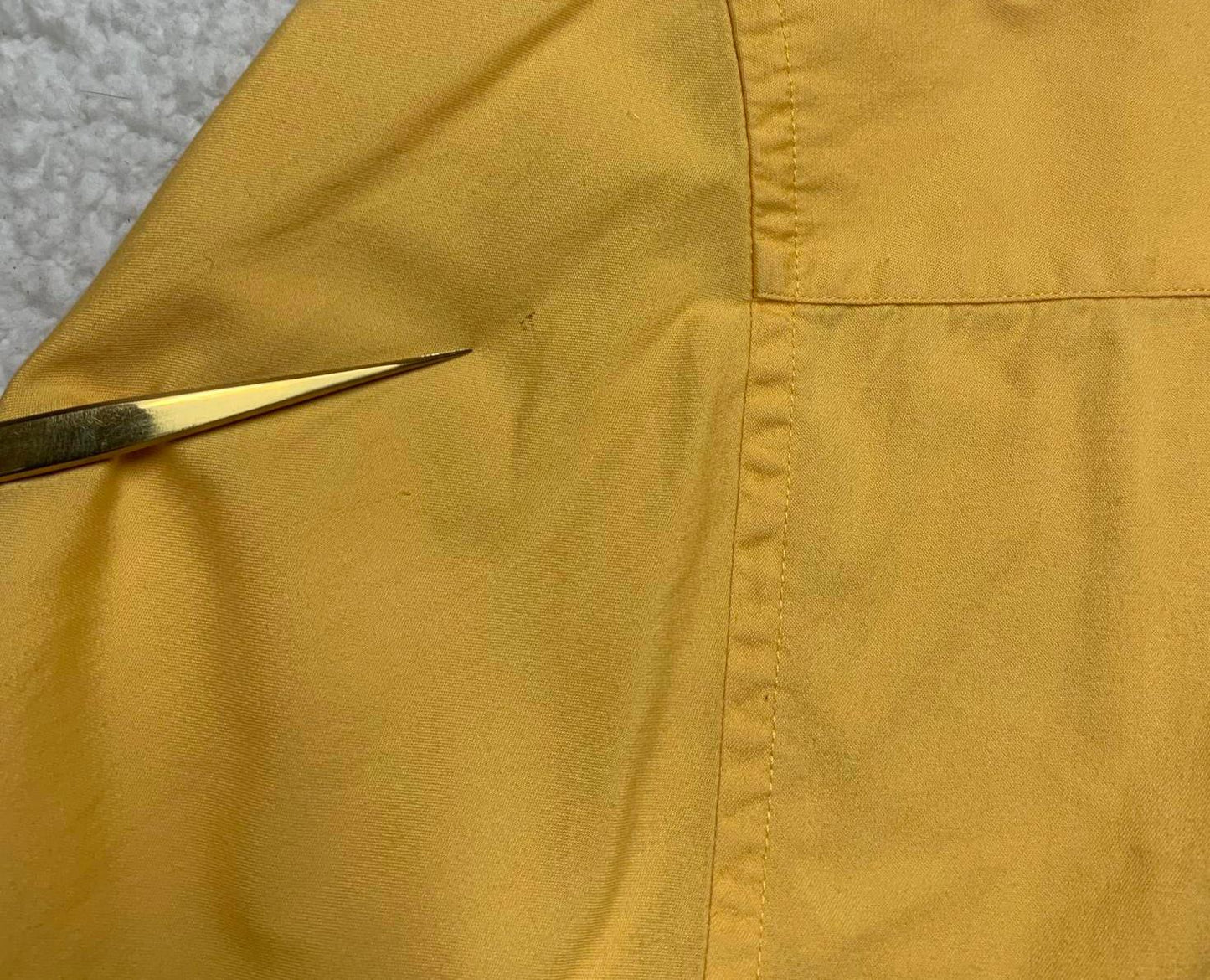 Tommy Hilfiger Men's XXL Yellow Button-Up Shirt