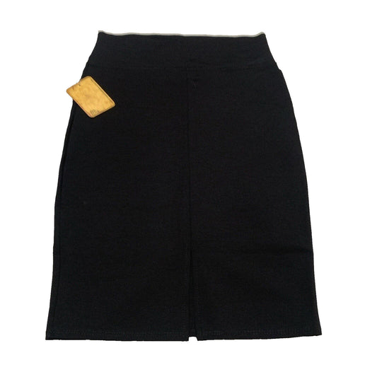 Hybrid & Company Women’s Large  Black Skirt Spandex Pencil Cut Work Office
