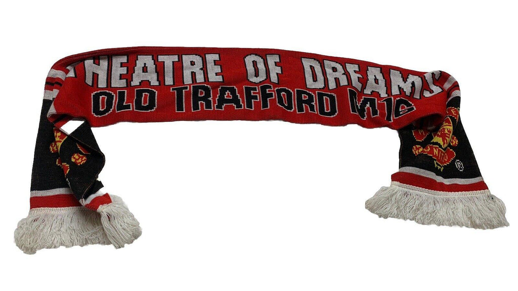 Bufanda del Manchester United Fútbol 2017-2018 Teatro de los Sueños Old Trafford