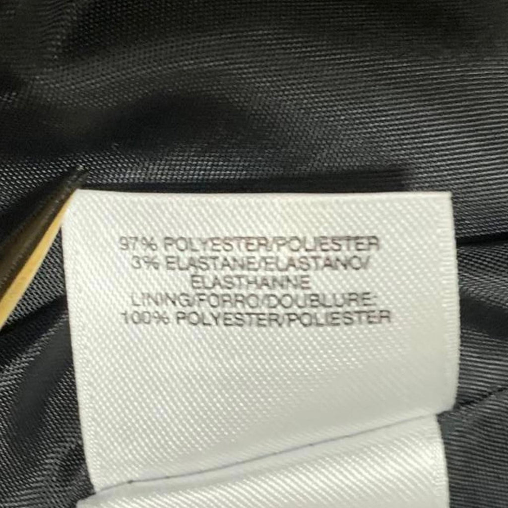 Chaqueta blazer negra abierta para mujer Kasper, talla 12, forrada, para trabajo y oficina