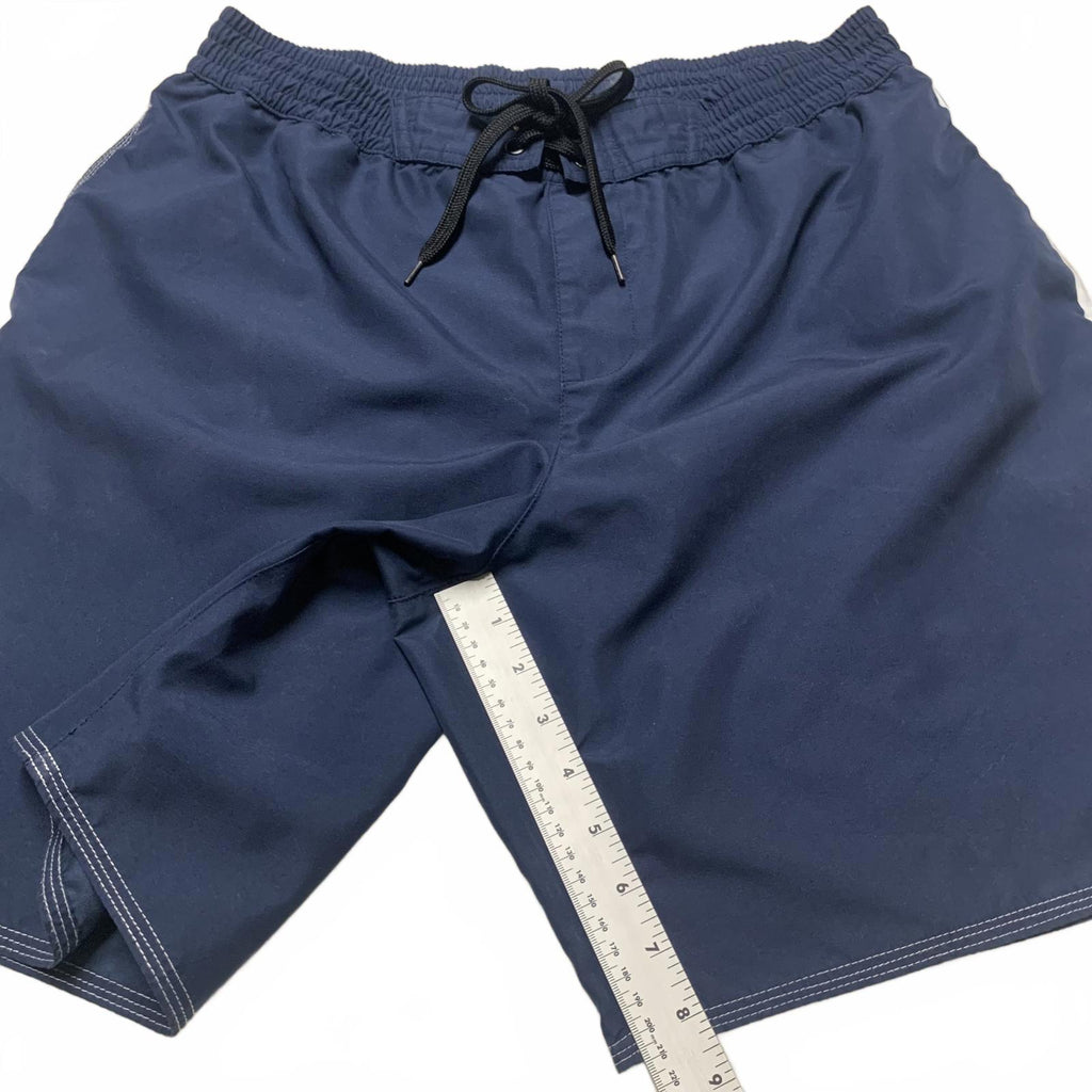 Bañador corto Adidas para hombre, talla XL, color azul marino, con forro (W33.5)