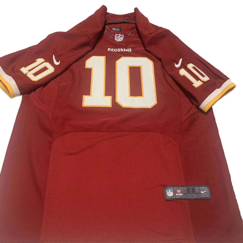 Camiseta Nike de Robert Griffin III # 10, talla 52, Washington Redskins, NFL RGIII para hombre