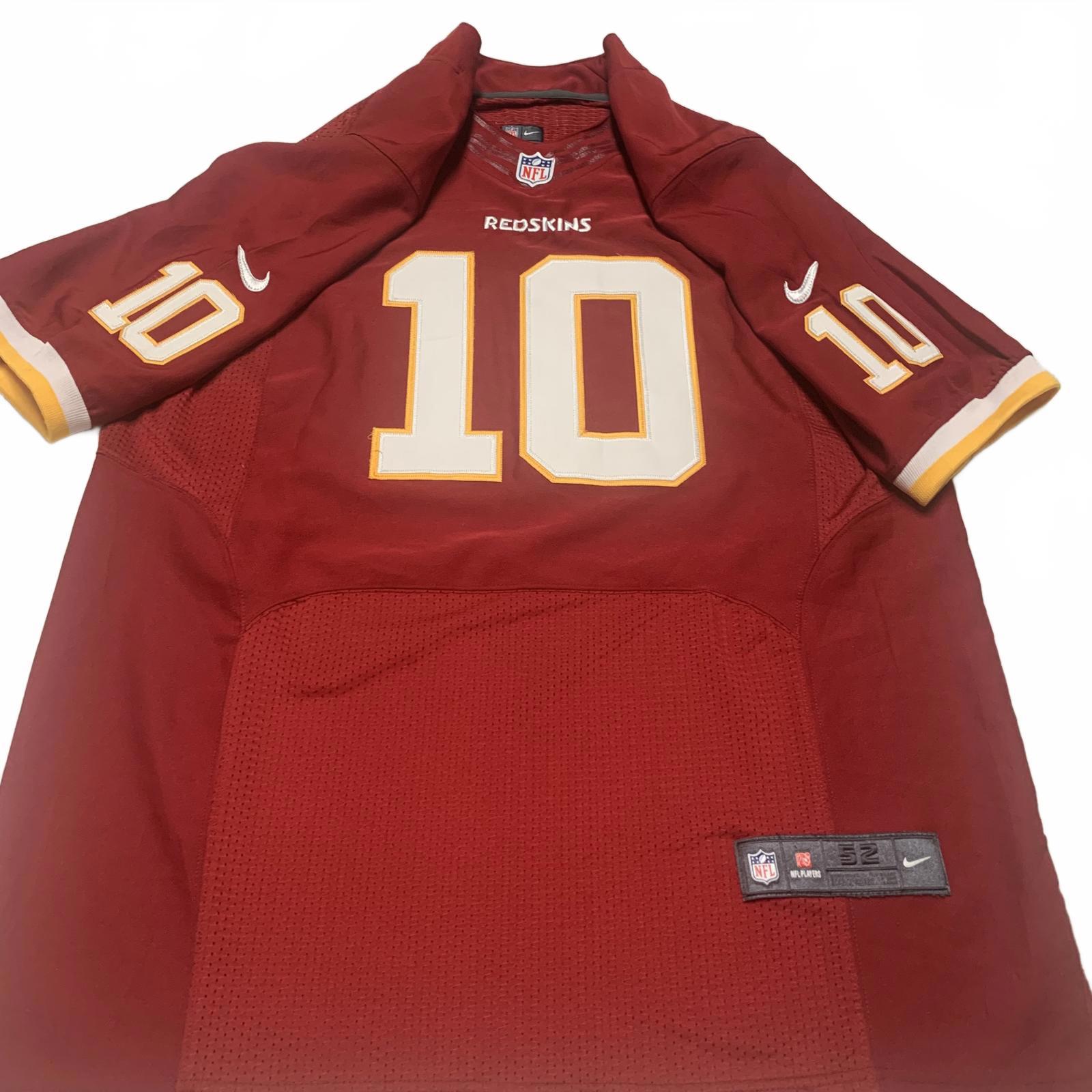 Camiseta Nike de Robert Griffin III # 10, talla 52, Washington Redskins, NFL RGIII para hombre