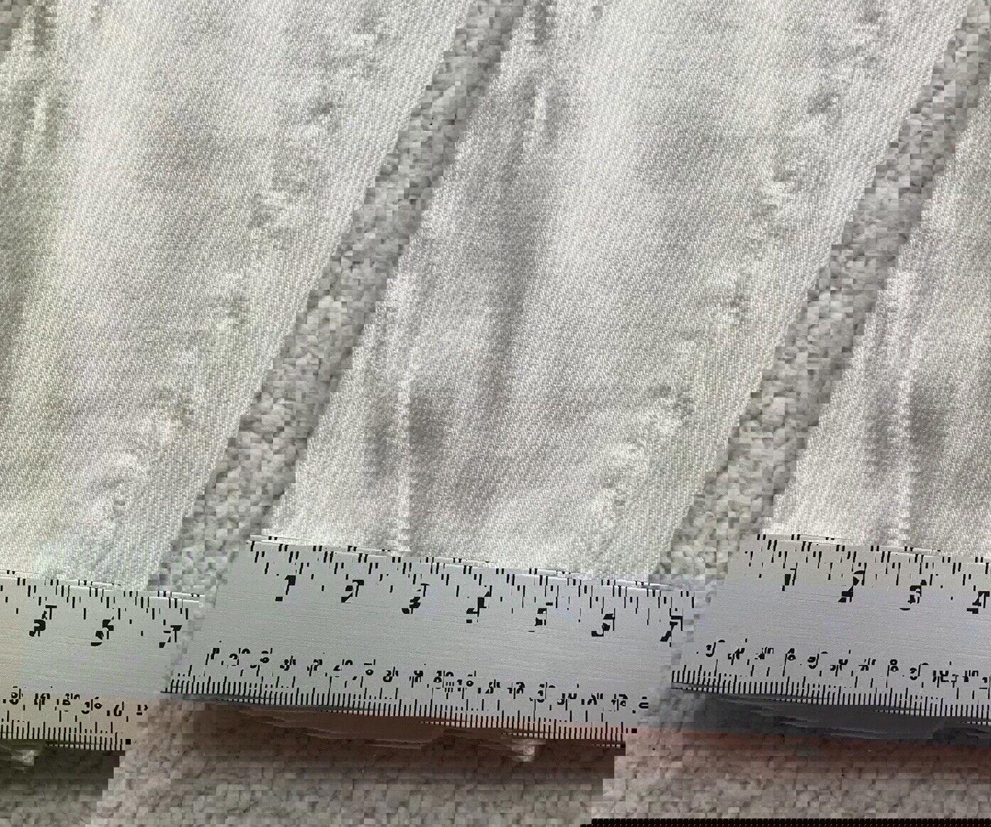 Vaqueros Zara para mujer, talla 2, blancos, pierna ancha, RN 77302