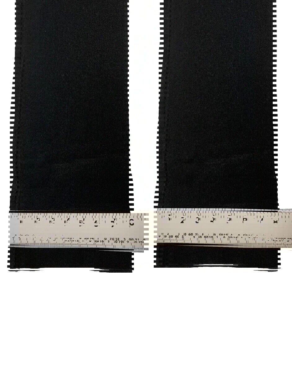 Pantalones chinos Lauren Ralph Lauren para mujer, talla 8, pierna recta, negros