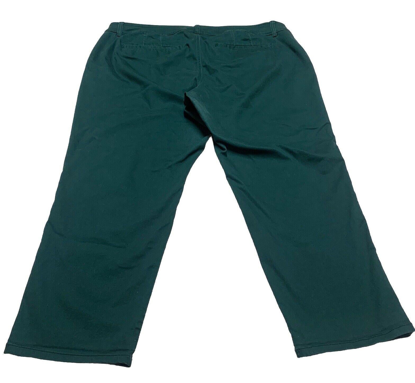 41 Jeans Hawthorn para mujer, talla 22W, verde, lado inclinado