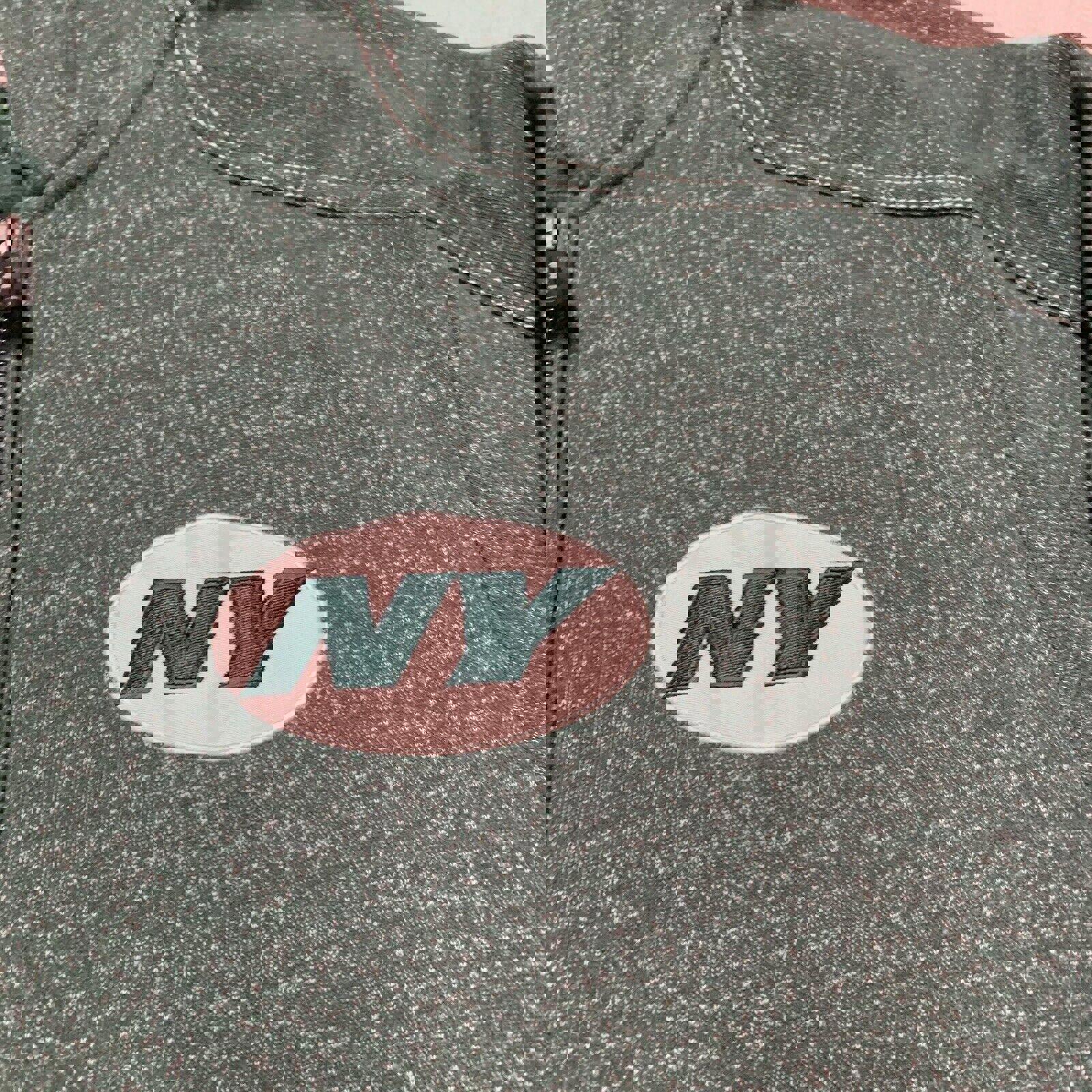 Reebok On Field New York NFL Men's M Green Hoodie Sweatshirt Full Zip