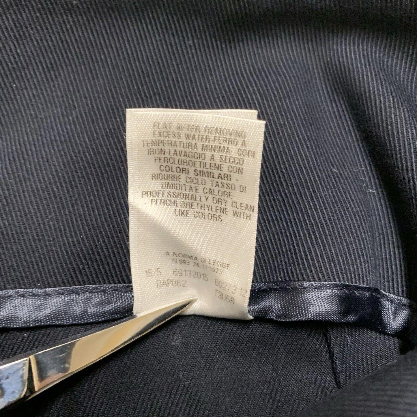 Malo SPA Firenze Women's Capri Pants Size 46 Navy Blue