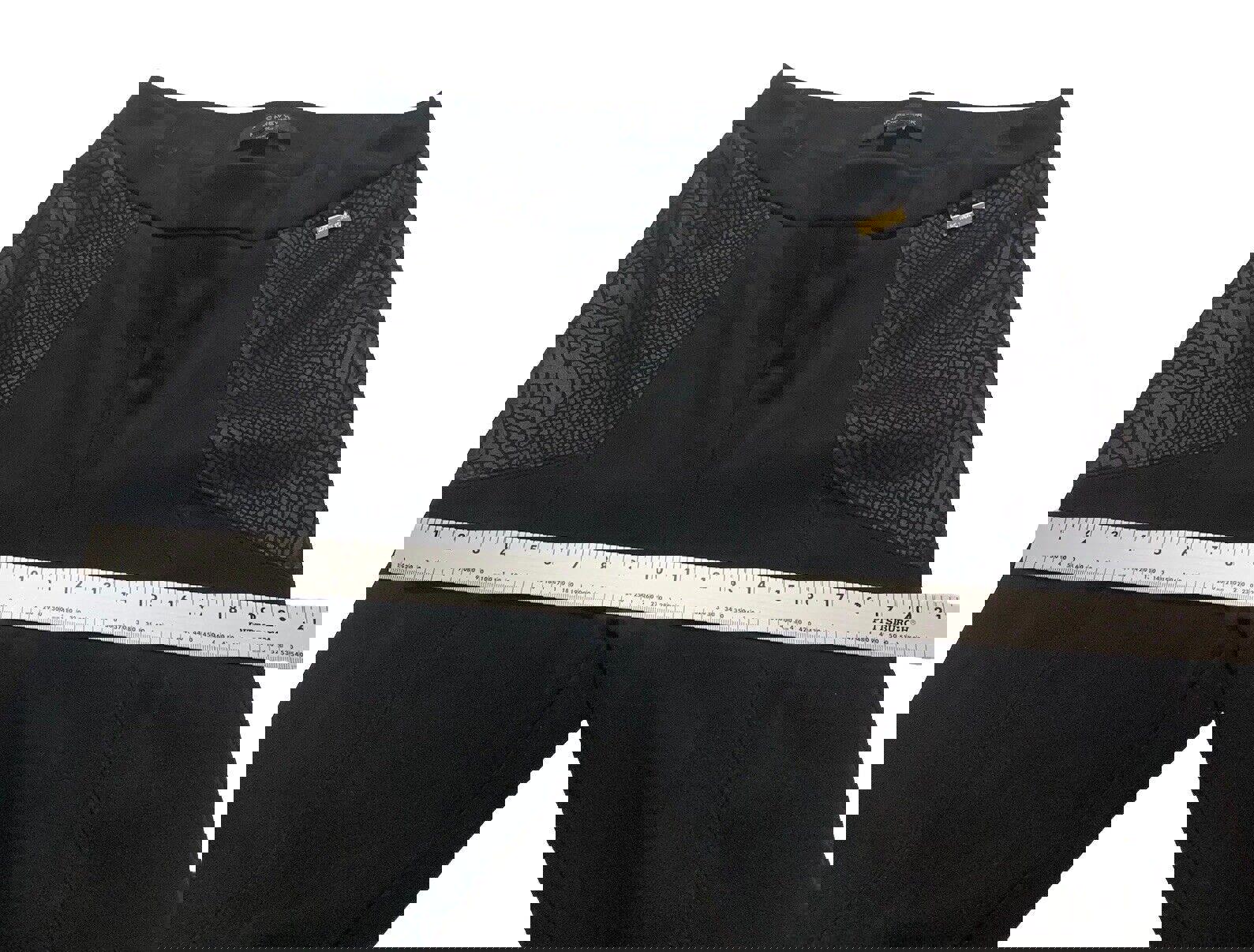 Pantalones negros con estampado de serpiente para mujer de Andrew Marc NY M