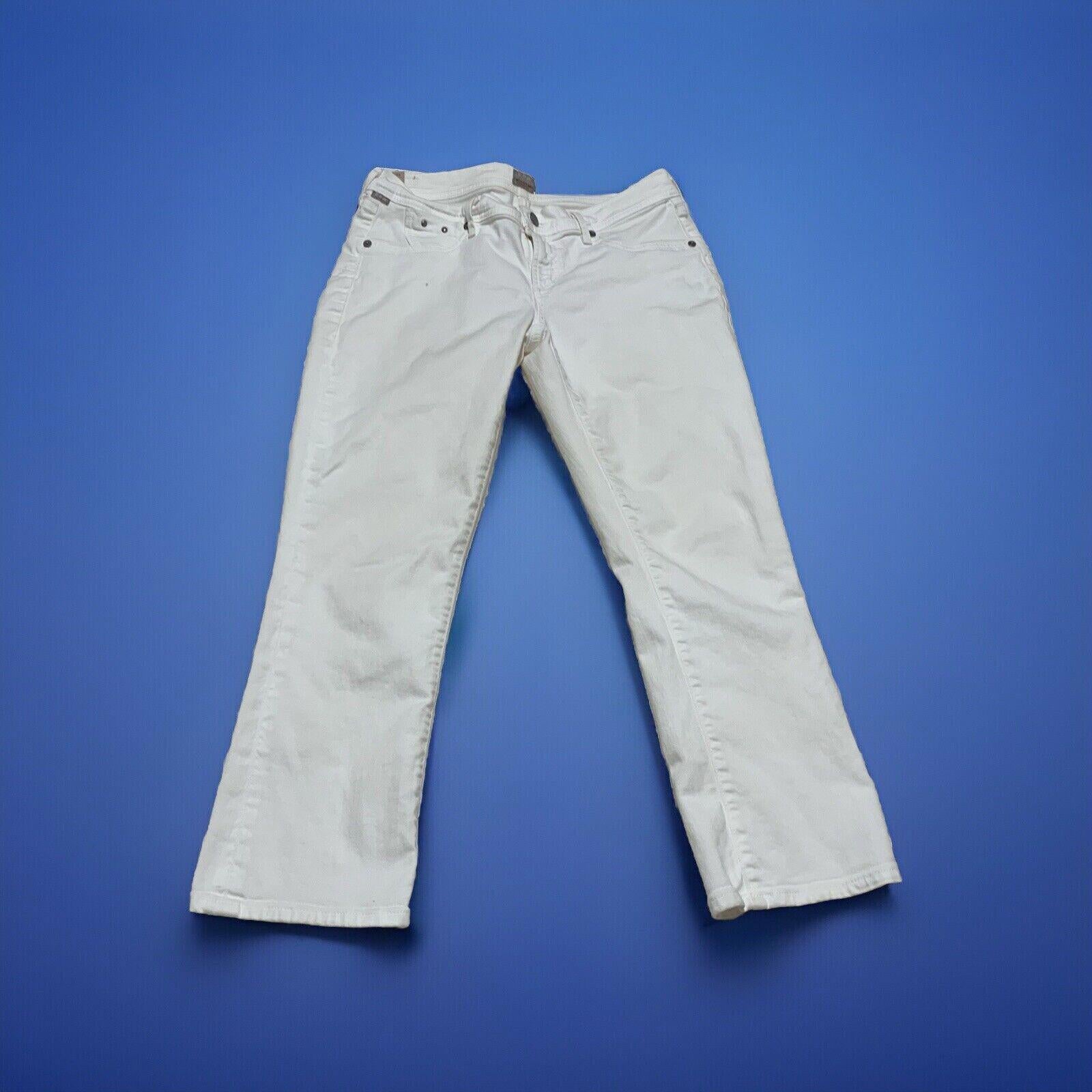 Vaqueros blancos de corte acampanado para mujer Citizens of Humanity, talla 29