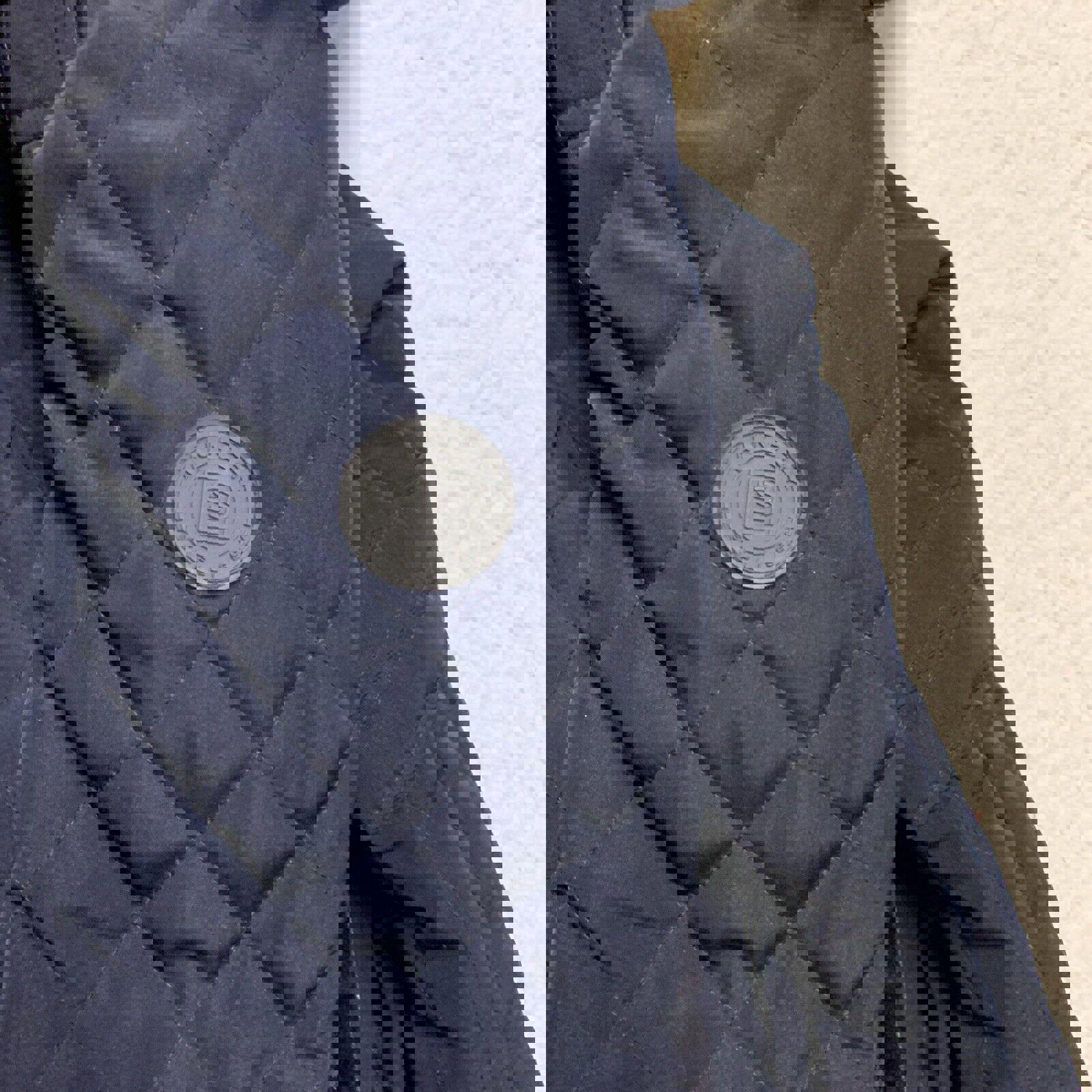 Chaqueta con capucha y cremallera azul marino para mujer, talla pequeña, de Laundry by Shelli Segal