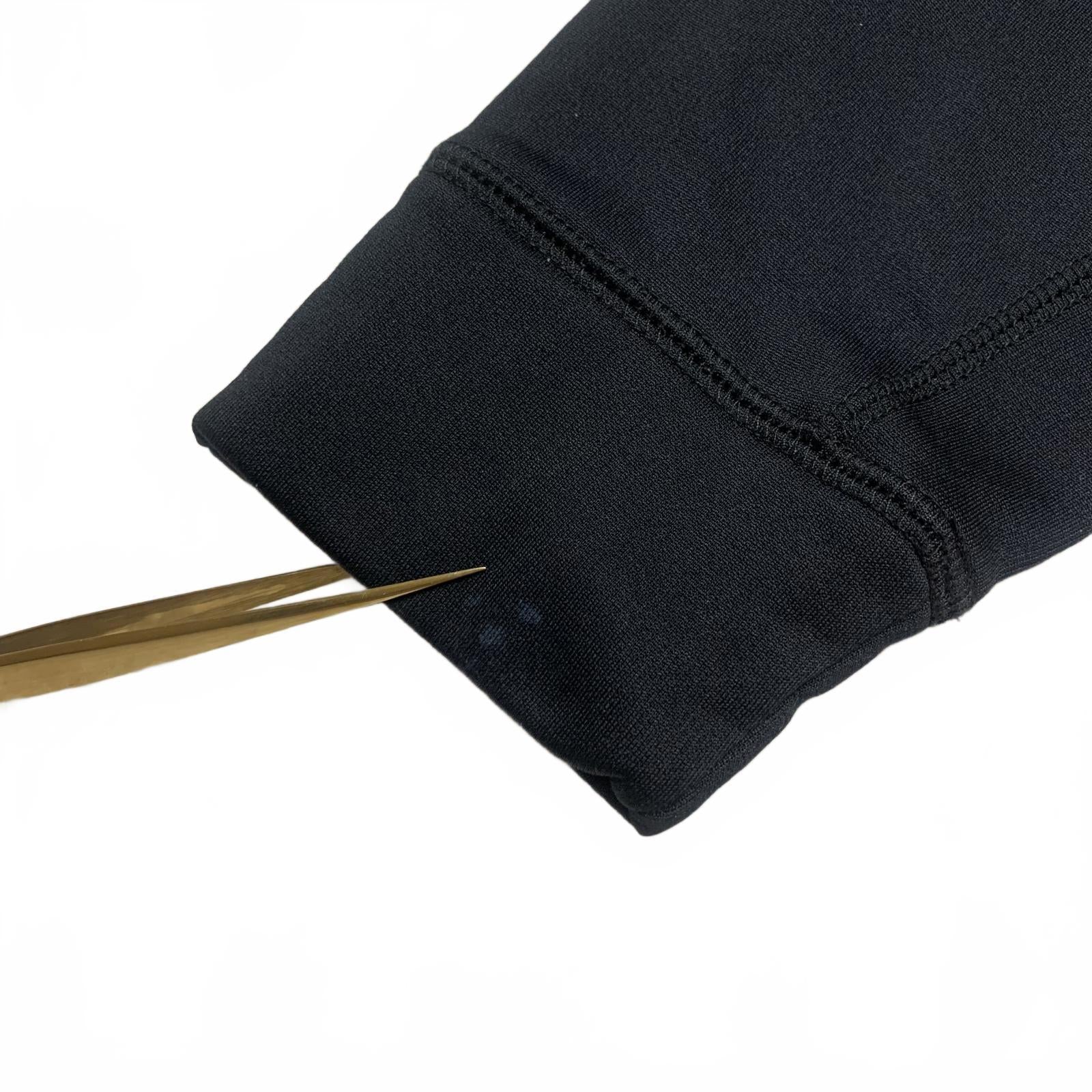 Sudadera con capucha Nike Therma-FIT unisex para niños, talla mediana, color negro