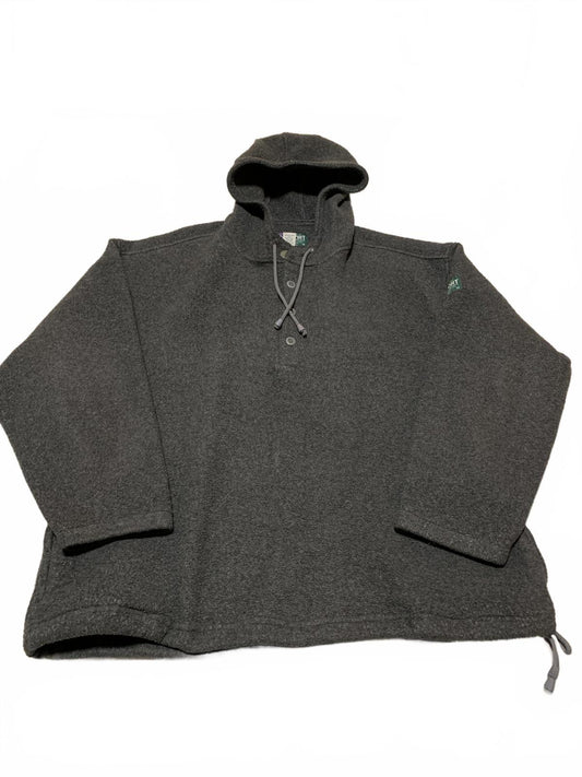 Vintage Abercrombie & Fitch Techsport Men's L Activewear Fleece Hoodie Jacket