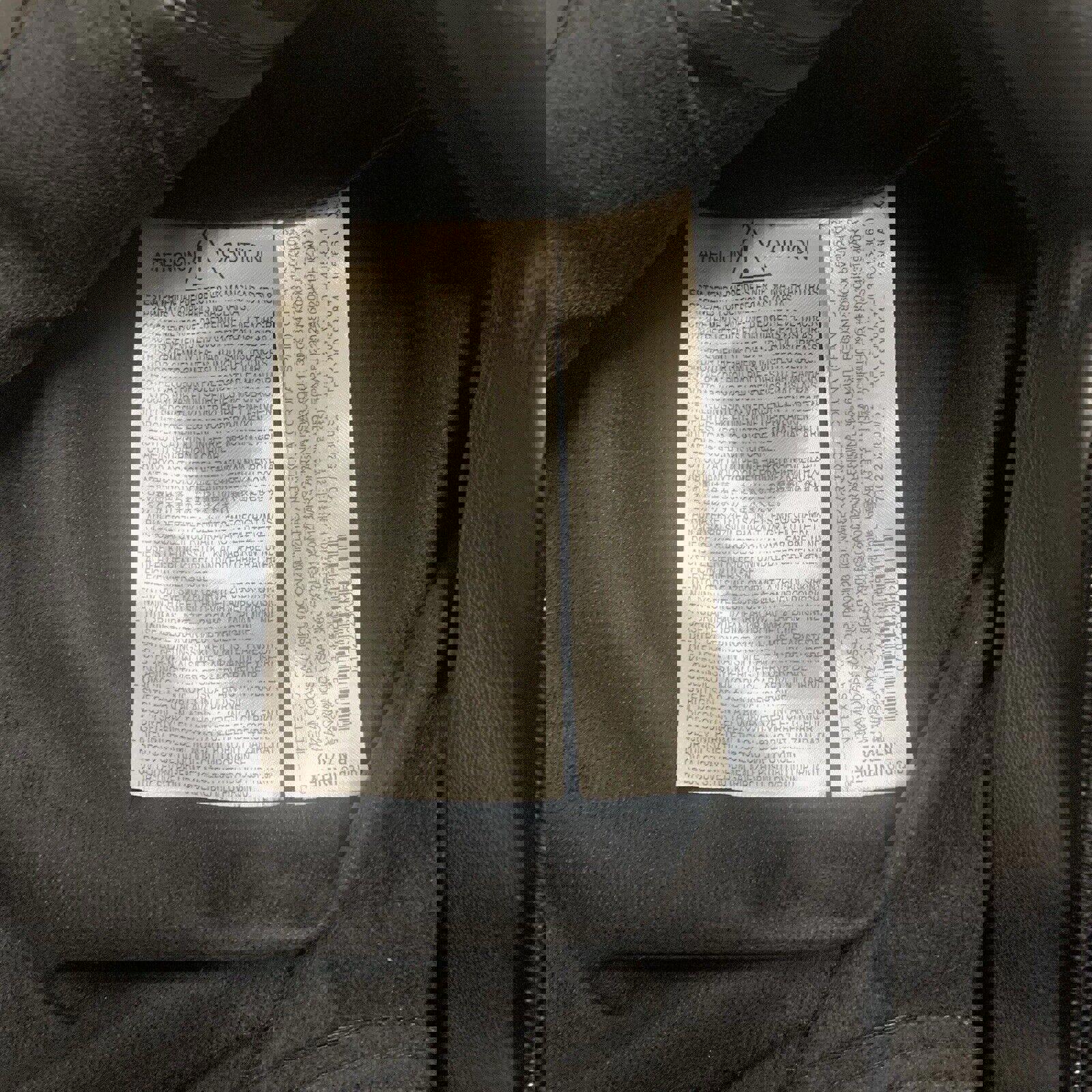 Pantalones Zara para mujer, talla pequeña, negros, de poliéster y piel sintética, hasta el tobillo