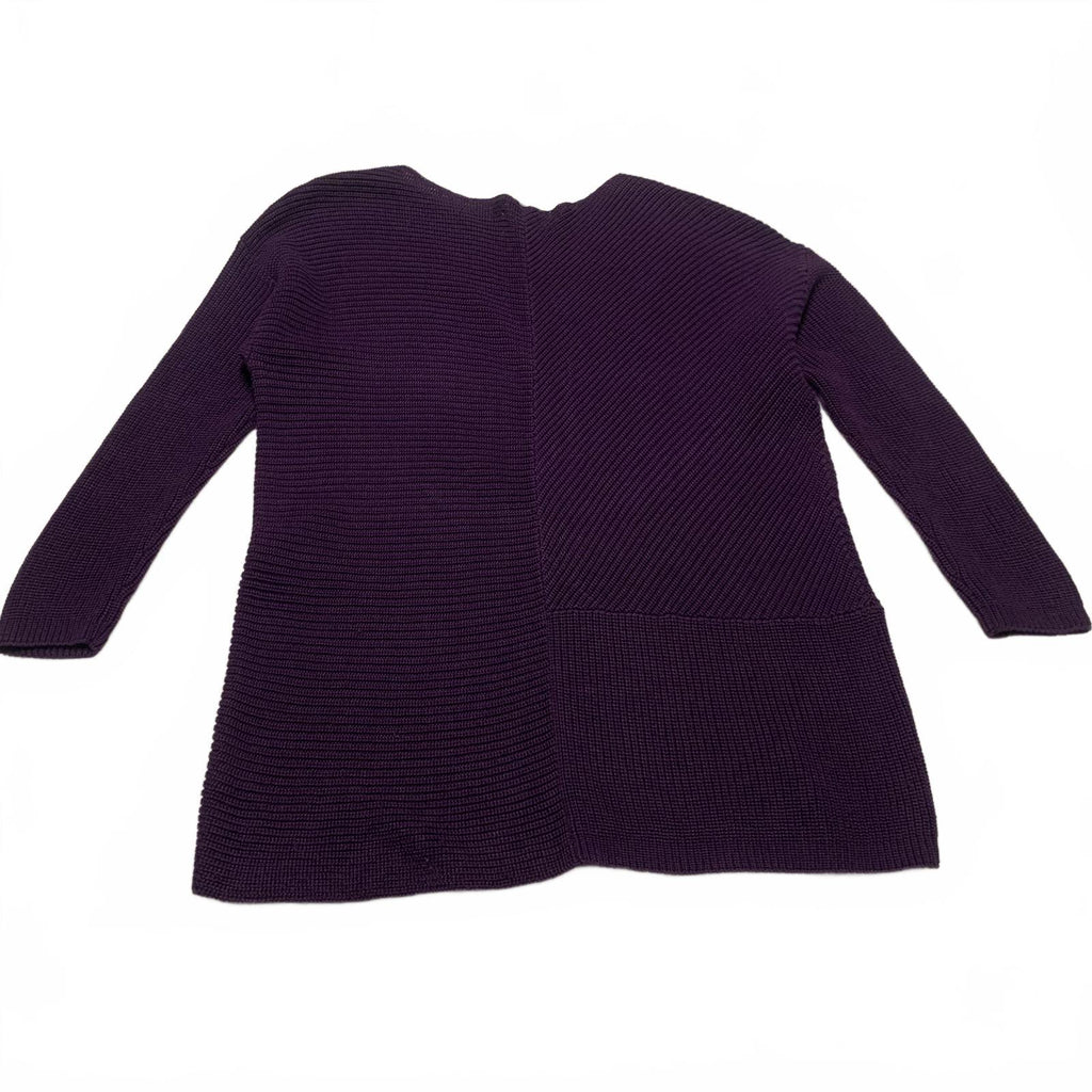Suéter de punto morado Ralph Lauren para mujer, talla 1X