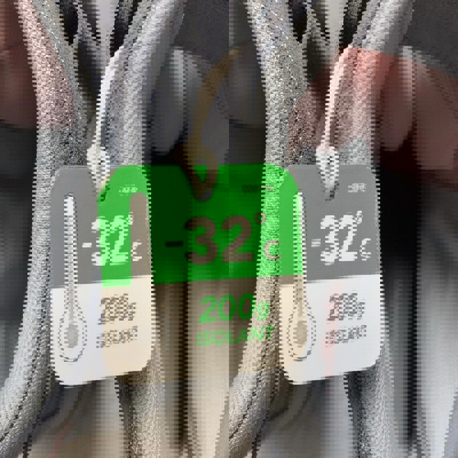 Botas de nieve Columbia para jóvenes, talla 5, impermeables, de invierno, Omni-Grip, gris y rosa