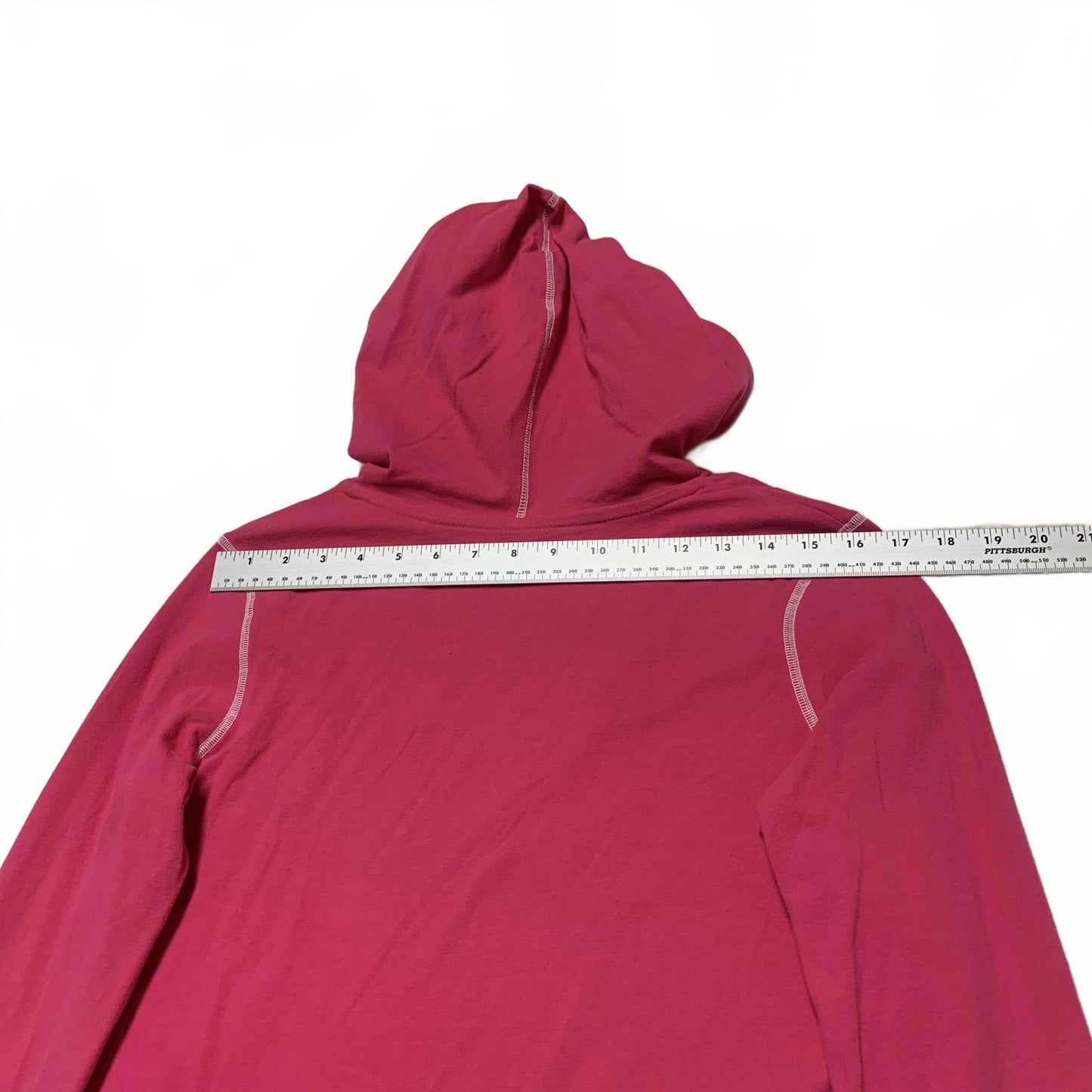 JU MORETULTRA Women's Size Medium Pink Hooded Long Sleeve Top