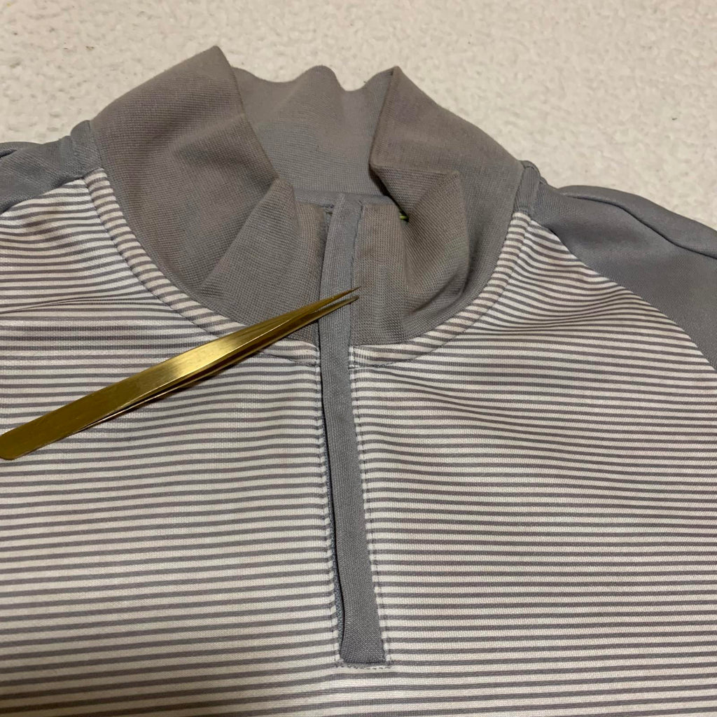 Camiseta deportiva de manga larga Alfani para hombre, talla XL, con cuello con media cremallera