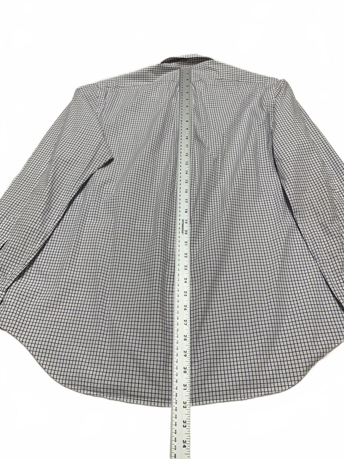 Ralph Lauren Men's Size XLarge White Grid Casual Button-Down Shirt XL