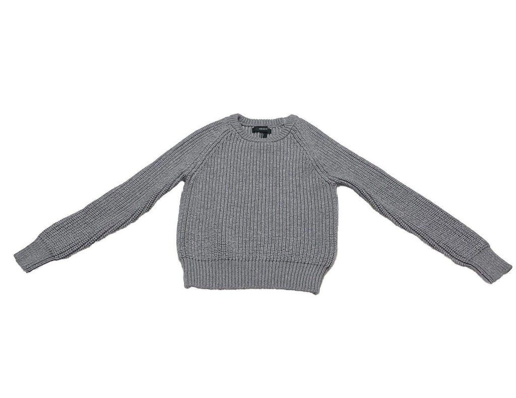 Suéter de punto ajustado Forever 21 para mujer, talla pequeña, gris