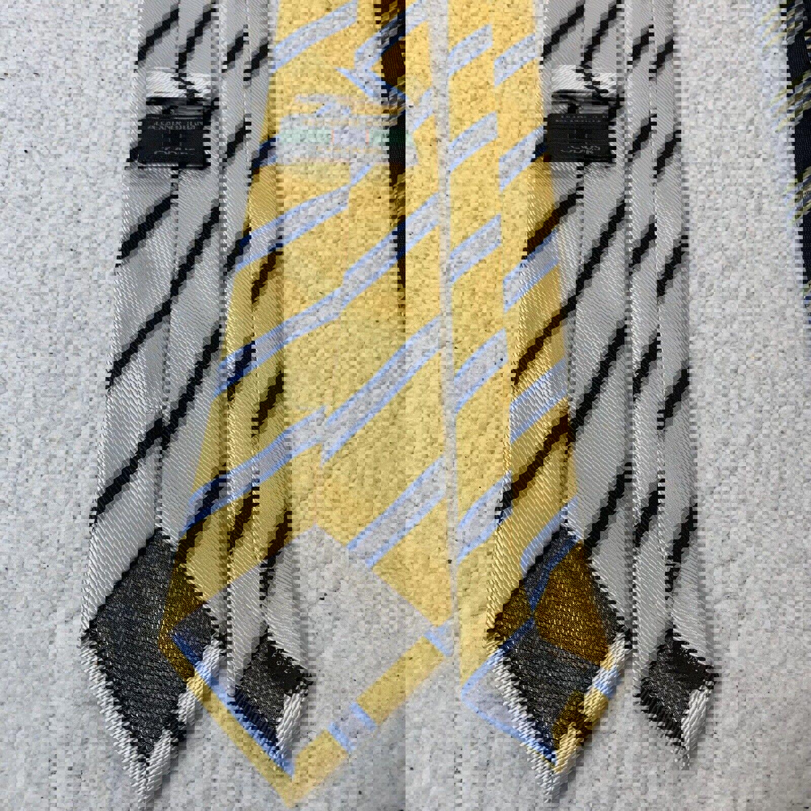 Alexander Julian Colours Men's Ties Striped Lot 2