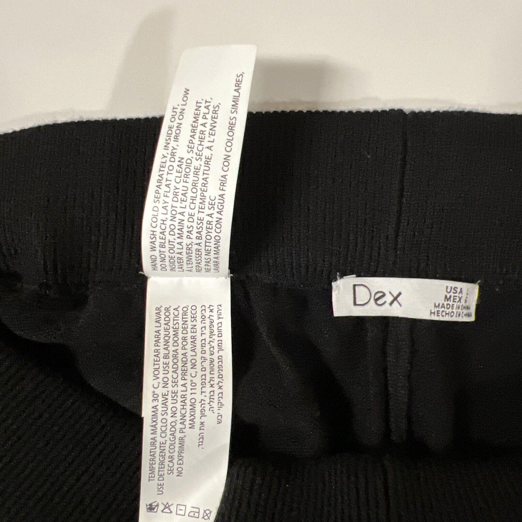 Pantalones cortos negros anchos estilo gaucho de Dex Clothing para mujer