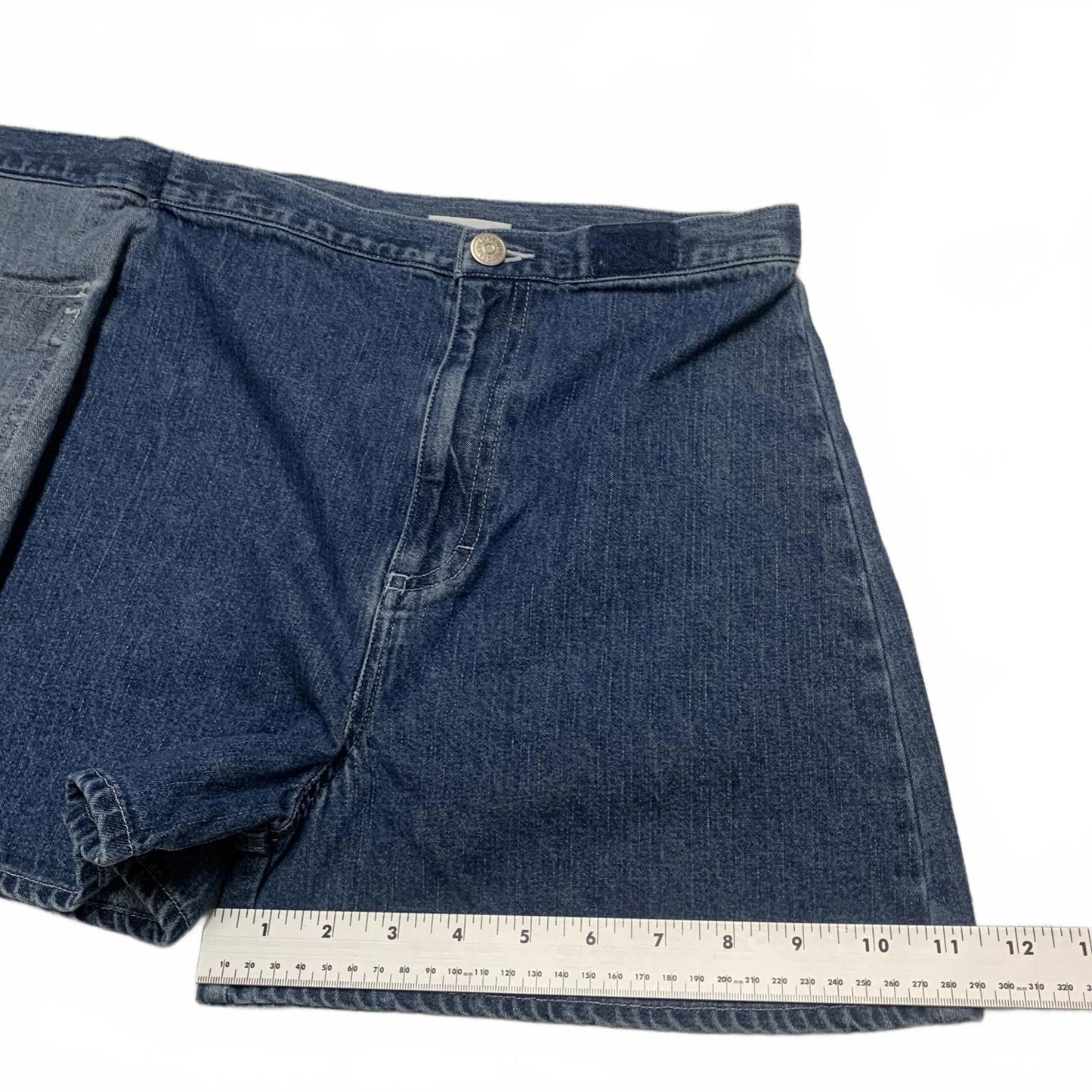 VTG OshKosh Genuine Girl Sz 14 Denim Blue  Skort Skirt Sz 14  W23.5 Cotton