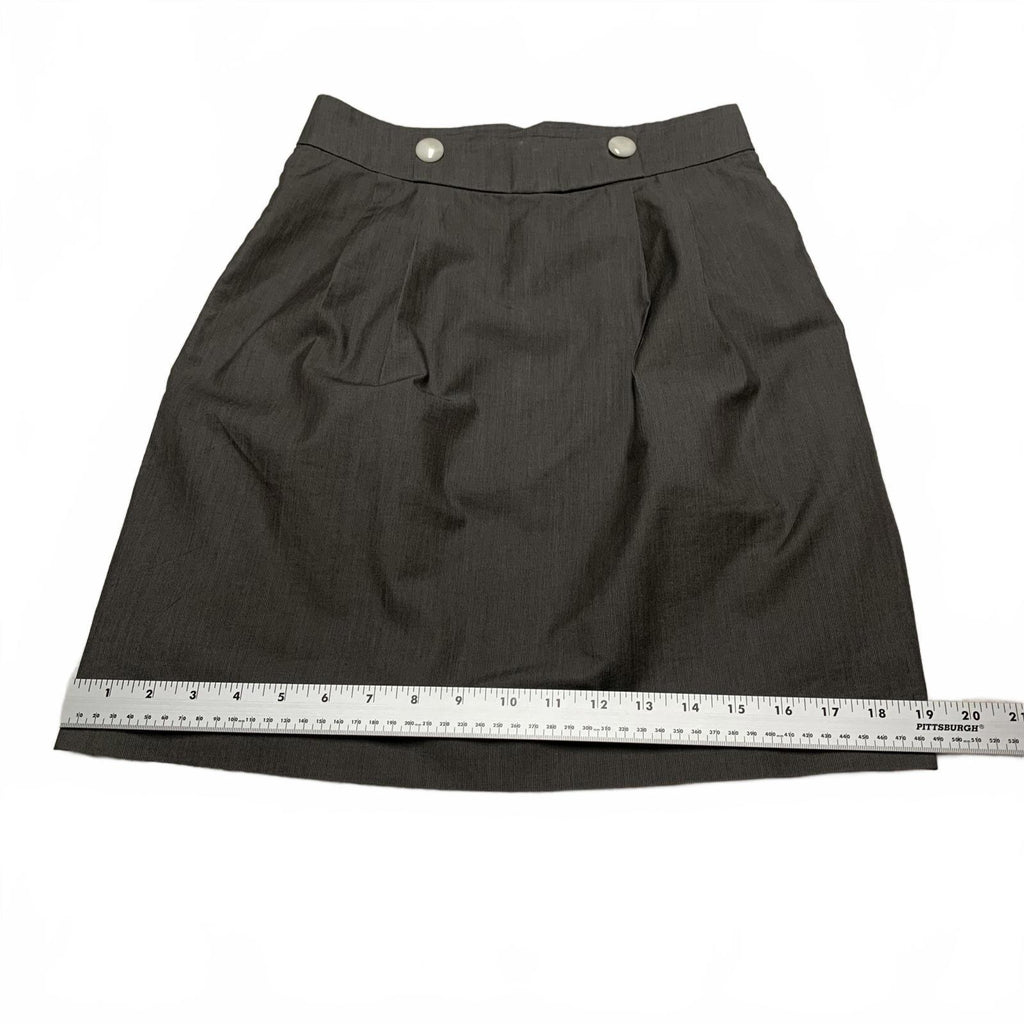 Falda tubo gris Walter para mujer, talla 0