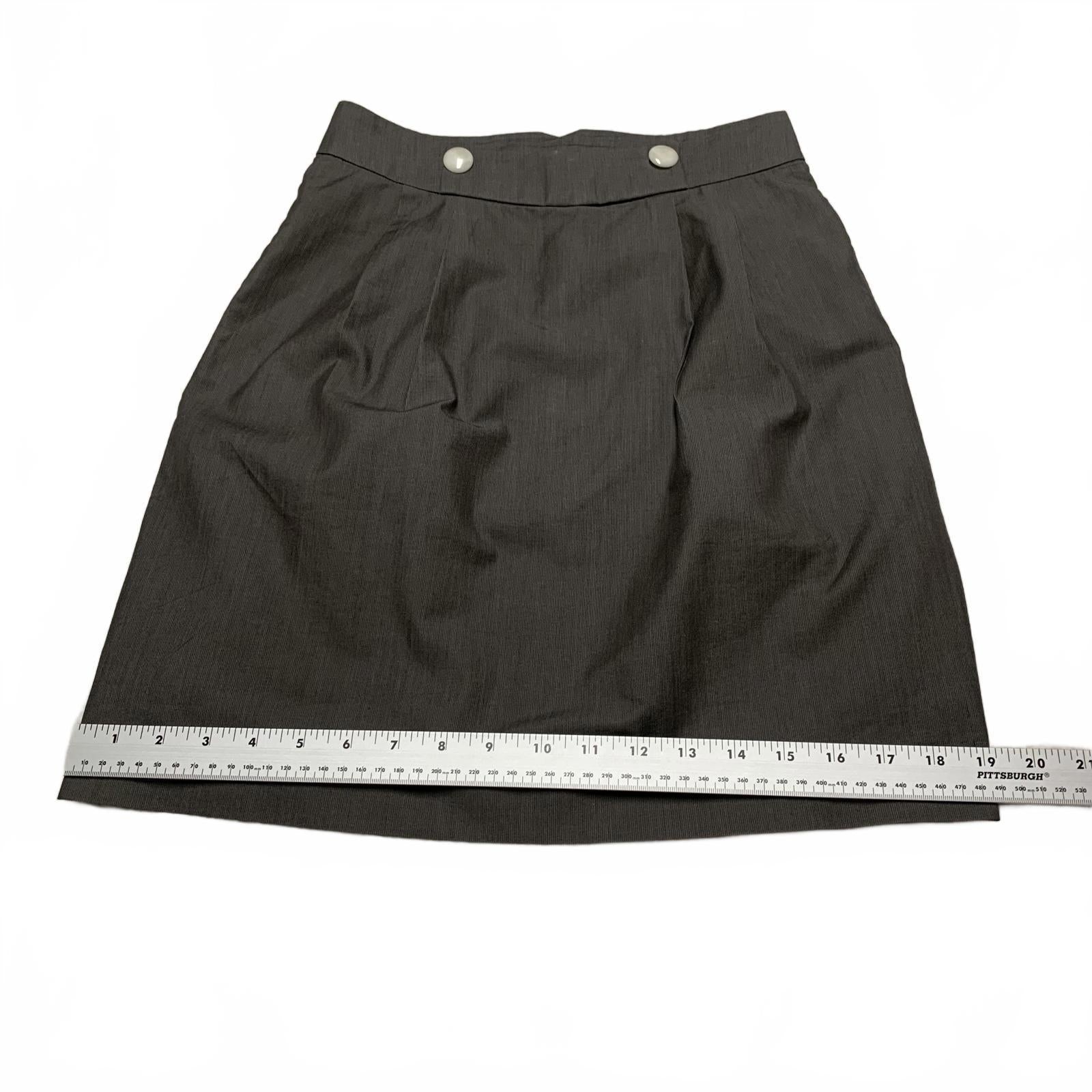 Falda tubo gris Walter para mujer, talla 0