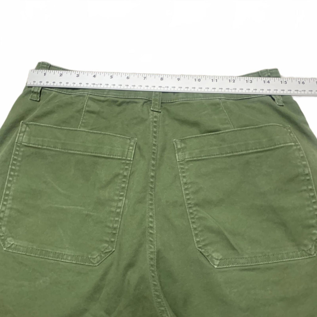 Pantalones cortos verde oliva Madewell para mujer talla 29 talla 30