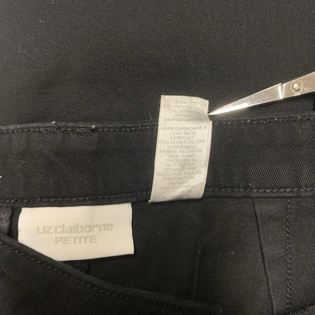 Jeans Liz Claiborne para mujer, talla 10 P Petite, Lizwear Cropped