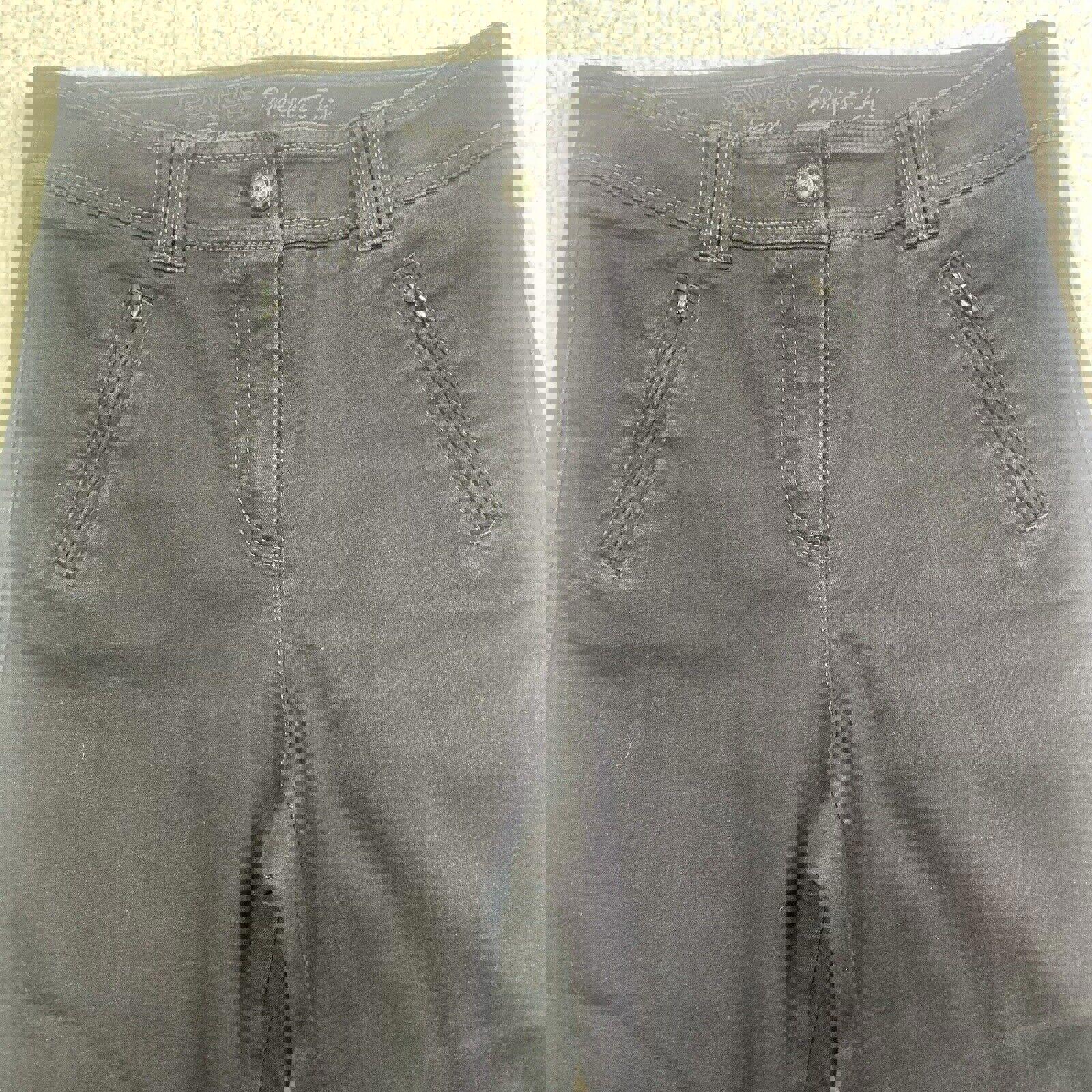 Gerry Weber Roxy Girl's Jeans Size US/C 8 Black Fit Skinny