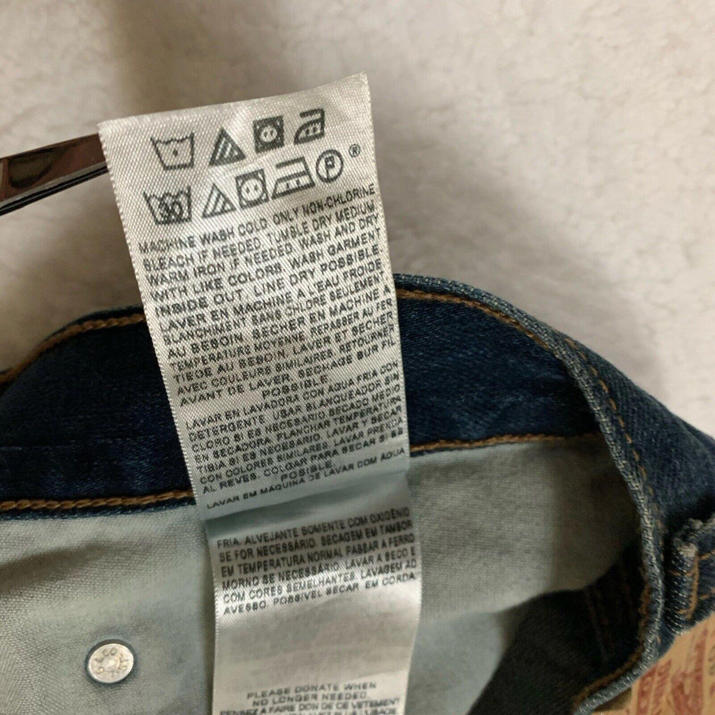 Vaqueros Levi's 569 Loose Straight Leg para hombre, talla 40x30, azul oscuro