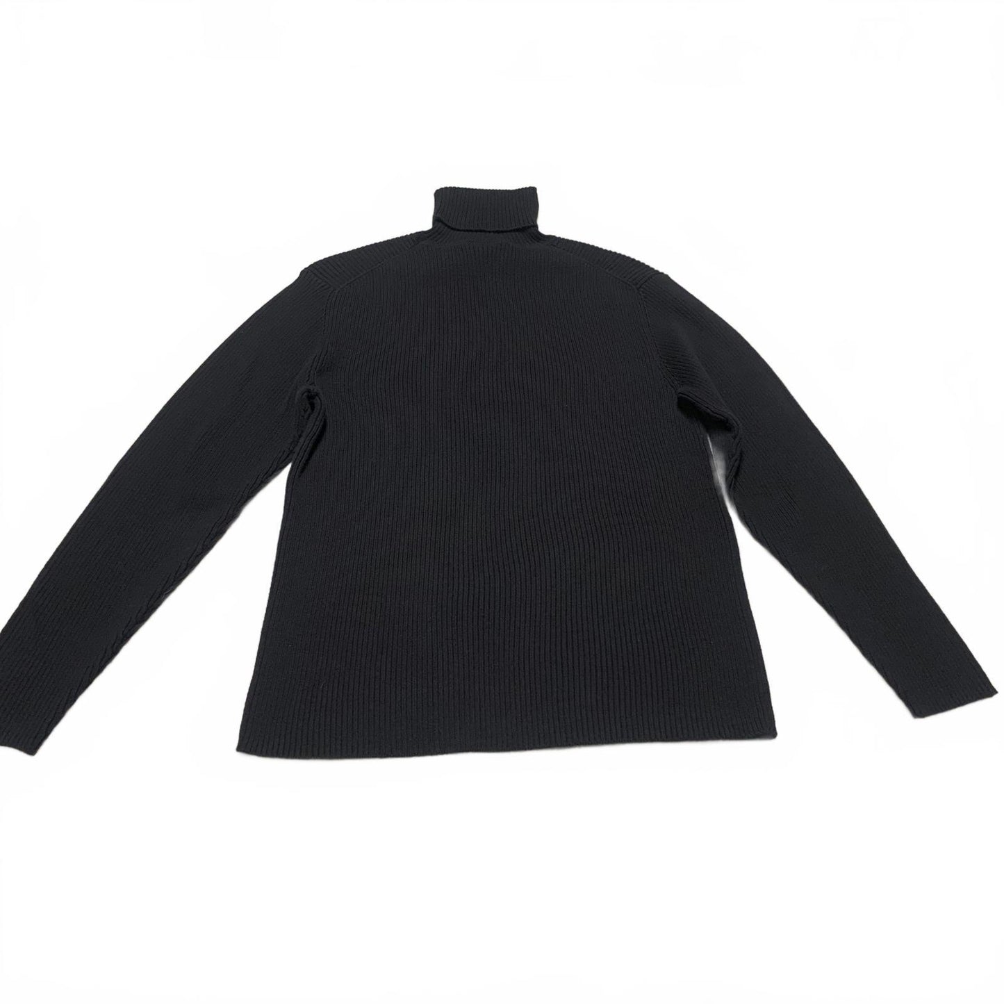 Polo Jeans Co Ralph Lauren Size XLarge Ribbed Black Turtleneck Sweater