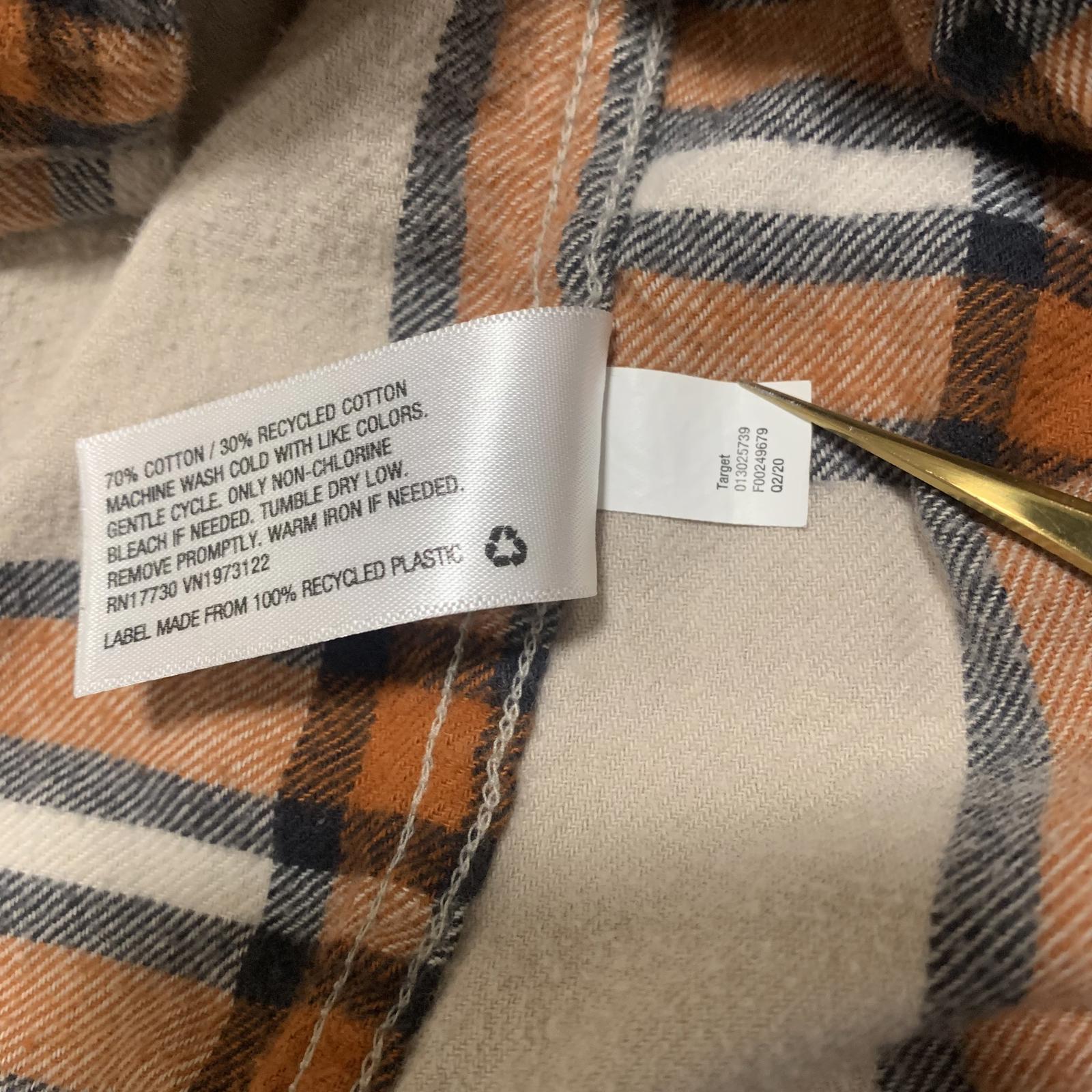 Camisa informal de manga larga a cuadros de Universal Thread para hombre, talla mediana