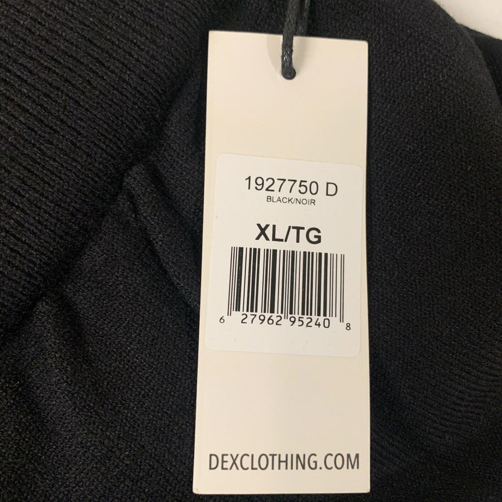 Pantalones cortos negros de pierna ancha estilo gaucho de Dex Clothing para mujer, talla extra grande