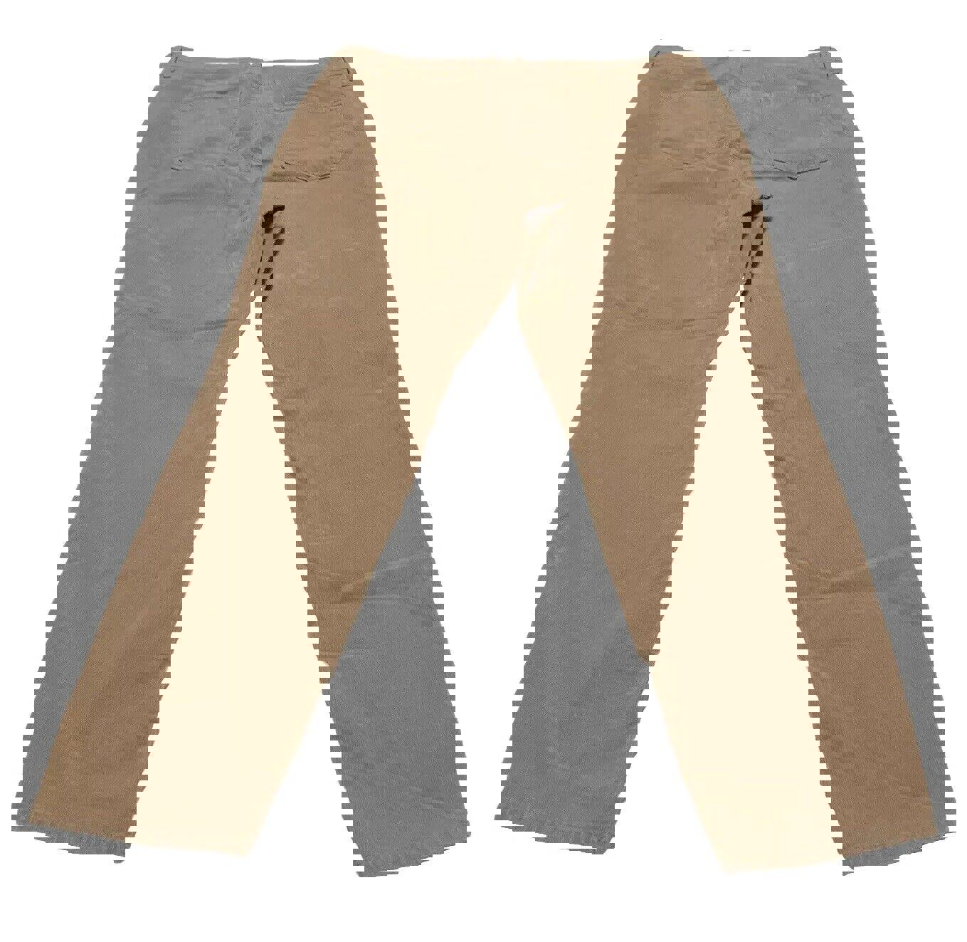 Pantalones Jegging Talbots de pana color canela para mujer, talla 14, con curvas