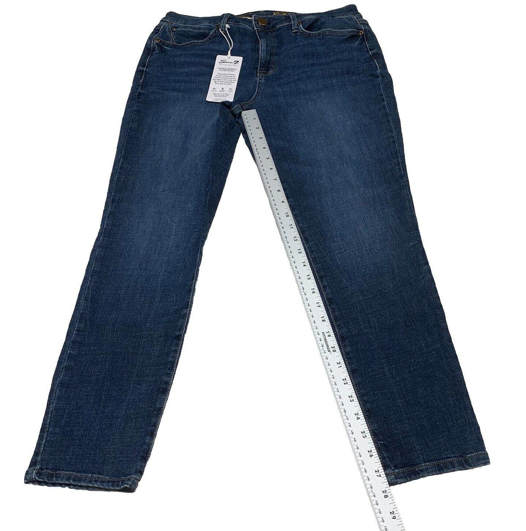 Vaqueros ajustados de tiro ultraalto Seven7 Metro