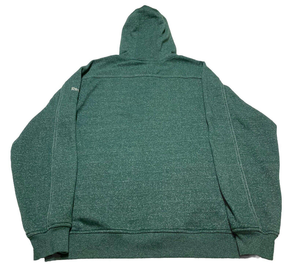 Reebok On Field New York NFL Men's M Green Hoodie Sweatshirt Full Zip