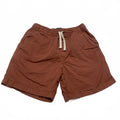 Pantalones cortos casuales J. Crew para hombre, talla extragrande, color rojo ladrillo, de algodón, con bolsillos, talla 25