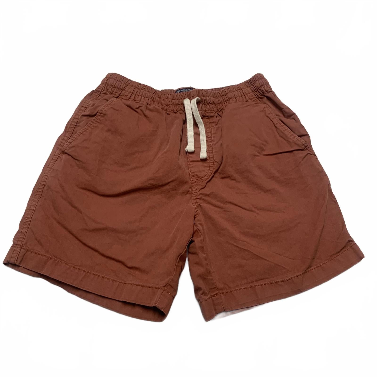 Pantalones cortos casuales J. Crew para hombre, talla extragrande, color rojo ladrillo, de algodón, con bolsillos, talla 25