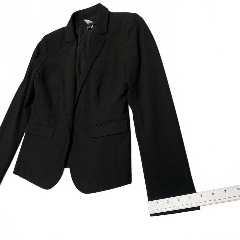 Chaqueta blazer negra Ann Taylor para mujer, talla 2, talla pequeña