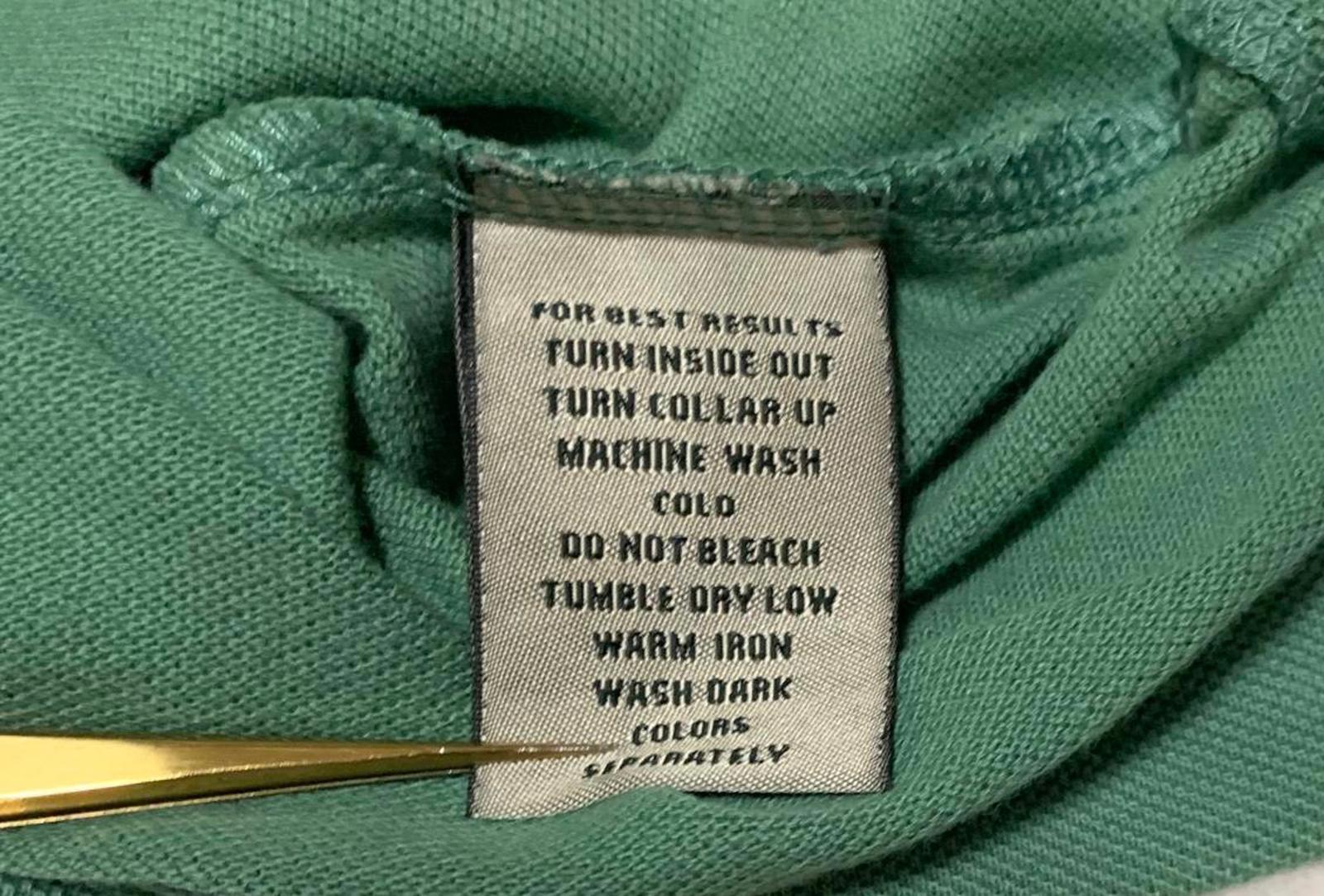 Cutter & Buck Neuberger Lehman Mens Size Large Green Polo Shirt