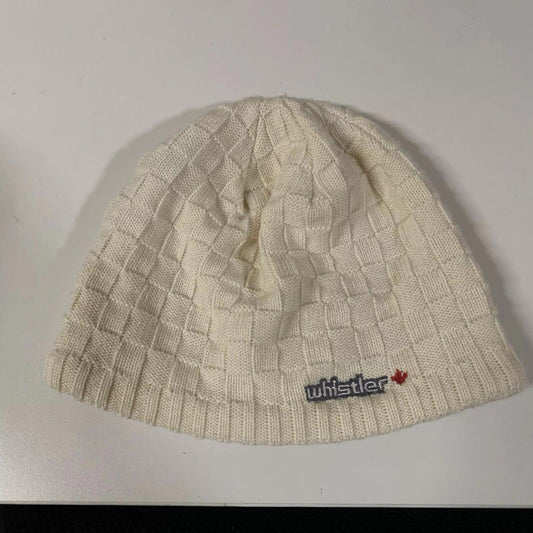 BULA Unisex One Size Beige Textured Beanie Hat Ski Snow Sports Activewear Wool