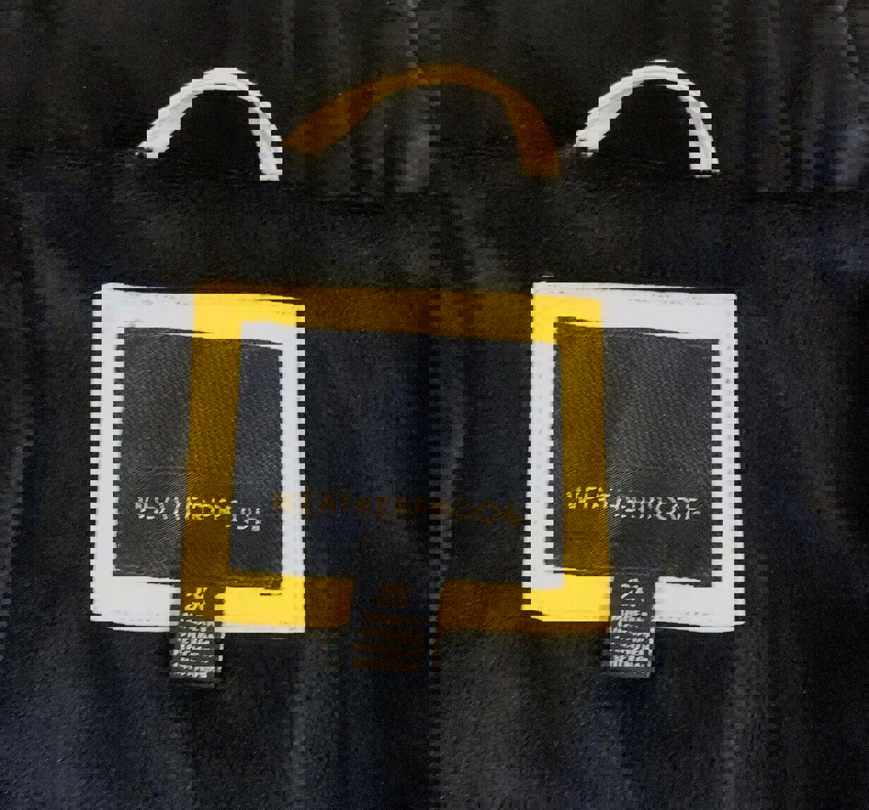 Chaqueta impermeable para hombre con diseño de girasol, talla 2XL, color amarillo, nuevo en embalaje original