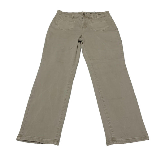 Nic+Zoe Jeans Women’s Size 32 Tan  Patch Front Pocket Beige