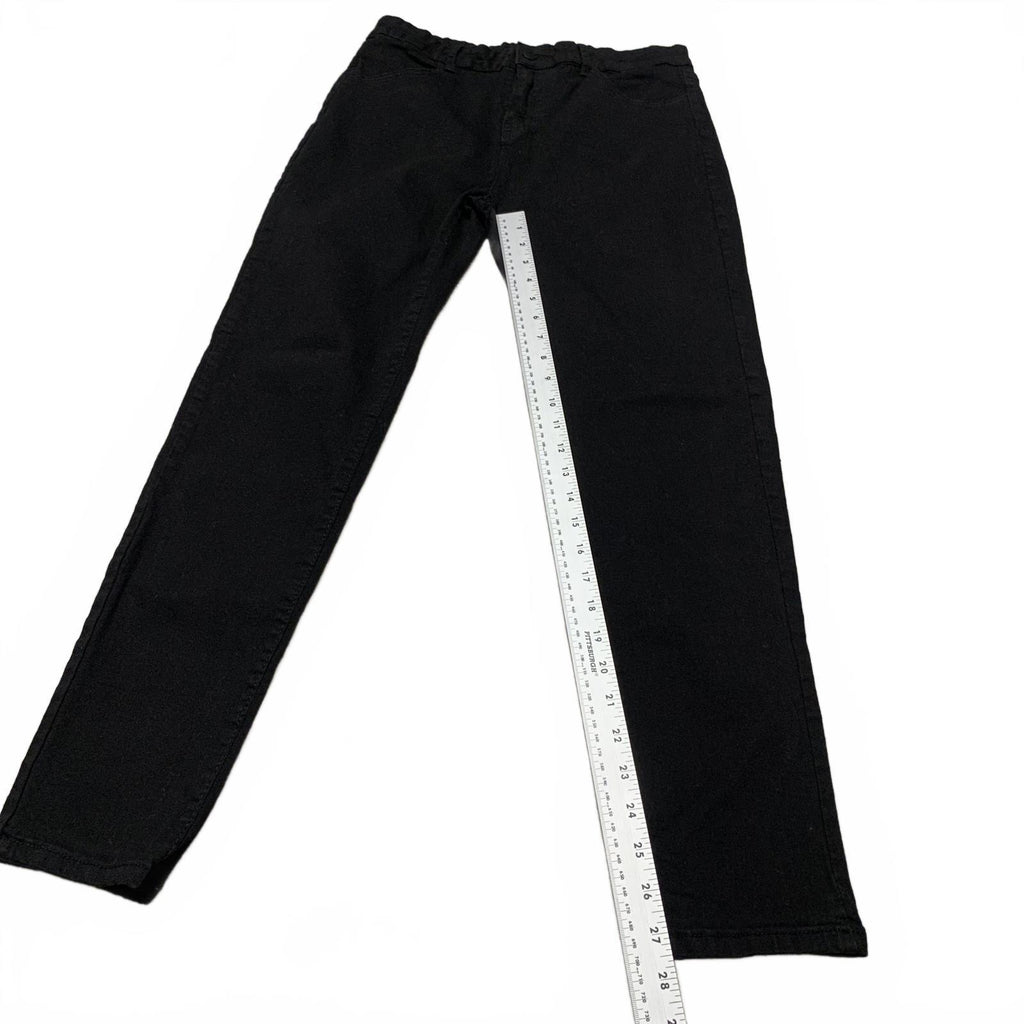 Vaqueros negros ajustados y elegantes sin marca XL W29x27.5L