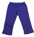 Pantalones capri elásticos con puños morados para mujer de Mossimo, talla 16
