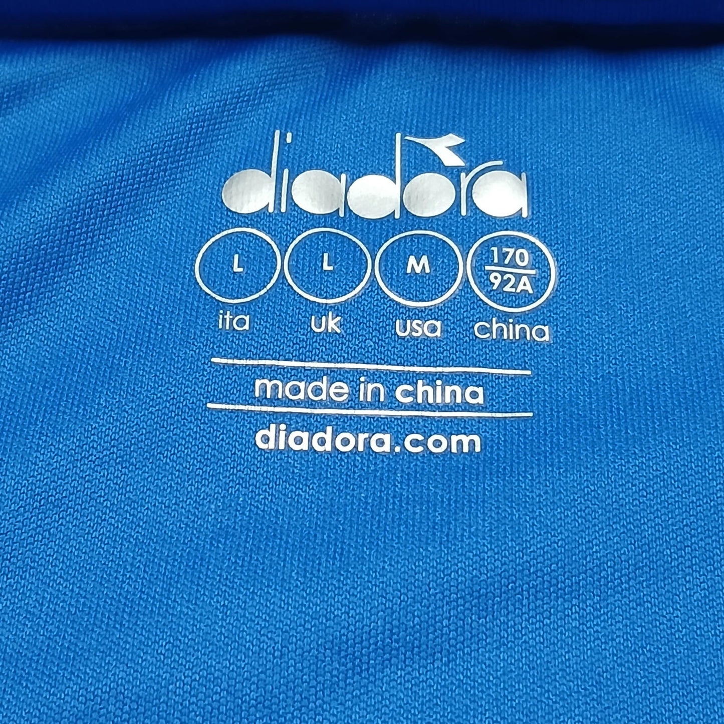 Diadora Men's Size M Unisex NJ Marathon T-Shirt Sport Performance Tee