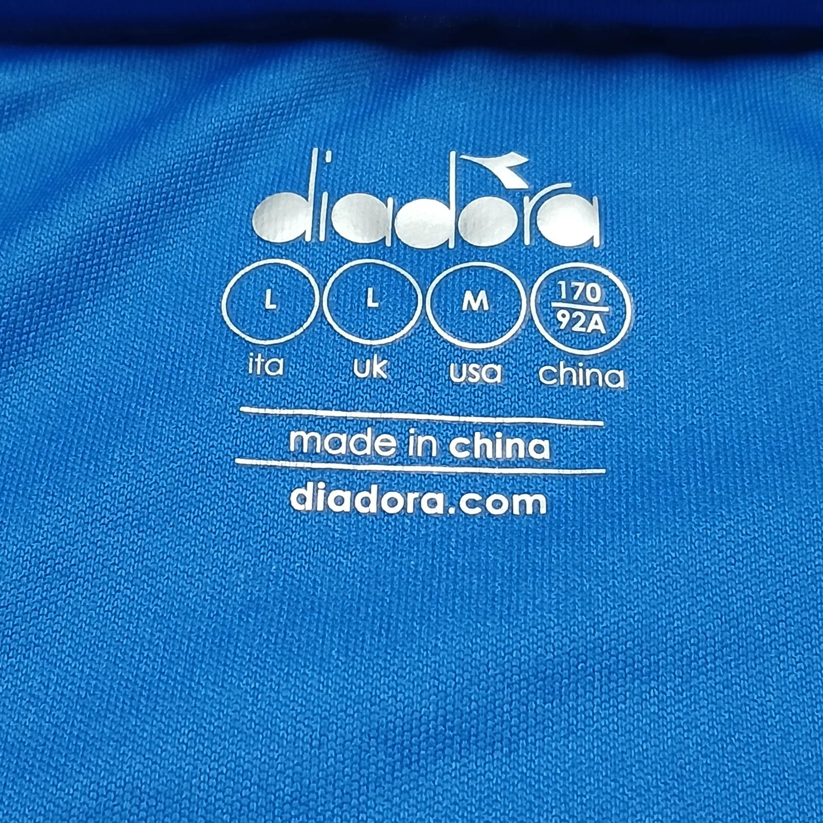 Camiseta deportiva unisex de rendimiento para maratón de Nueva Jersey Diadora para hombre, talla M